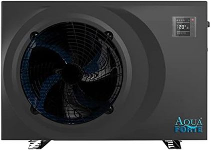 AquaForte Full Inverter Wärmepumpe 5,5 kw Full Inverter 5,5 kW Schwarz