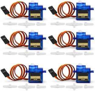 KEAcvise 6pcs sg90 9g Micro servo Motors for rc Robot Helicopter Airplane Controls car Boat - mg90s servo Compatible