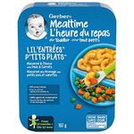 GERBER LIL'ENTRÉES Macaroni & Cheese with Peas & Carrots, Toddler Food, Meal, 12+ months, 187 g, 8 Pack