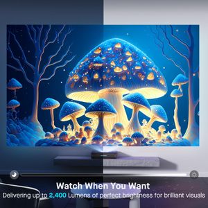 NexiGo Aurora Pro 4K Laser Projector – Ultra HD Home Theater