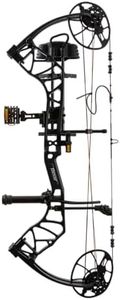 Bear Legit Maxx Ready to Hunt Compound Archery Bow, 70lb. Draw Weight, Left Hand, Black