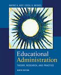 Educational Administration: Theory, Research, and Practice