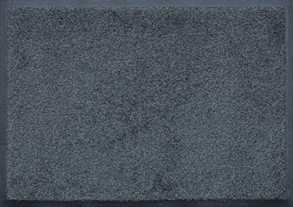 Portifera The No 1 Paillasson résistant Gris nuit avec dos en caoutchouc nitrile 60 x 85 cm