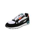 Puma Unisex-Adult Graviton Pro White-Black-Warm White-Cold Green Sneaker - 10 UK (38073637)