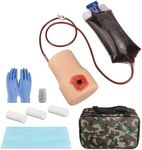 Skillssist Wound Packing and Tourniquet Task Training Kit to Bleed Control for Medical Education, First Aid Emergency Practice, Military Trauma Trainer