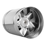 TerraBloom Inline Fan 240 CFM, 6 Inch, Duct Booster For Exhaust and Intake Ventilation by TerraBloom