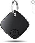 Air Tracker Tag-1 Pack, Item Finder Works with Apple Find My (iOS Only), Air Tags with Lanyard/Key Ring, Key Finder for Bags, Luggages, Wallets, Suitcases, Replaceable Batteries, Worldwide Tracking