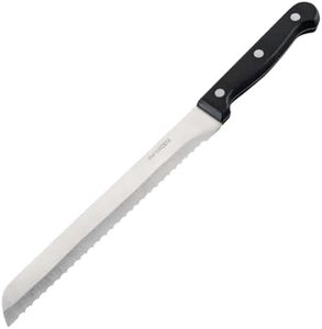 Fackelmann Coltello Pane 32 cm, lama seghettata lunga 19,5 cm, Acciaio inox, Impugnatura a triplo rivetto ergonomica