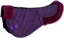 Rhinegold Comfort Saddle Pad-Full-Purple