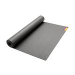 Hugger Mugger Tapas Original Yoga Mat, Gray, 74-Inch