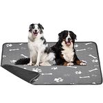 Petbank Washable Pee Pads for Dogs - 39" x 35" Large Reusable Puppy Pads High Absorbency Non-Slip Dog Whelping Pad Waterproof Dog Floor Mats for Breeding Training Travel