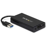 StarTech.com USB 3.0 to DisplayPort Adapter 4K Ultra HD, DisplayLink Certified, Video Converter w/ External Graphics Card - Mac & Windows (USB32DP4K)