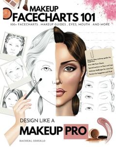 Makeup Facecharts 101: Diverse Makeup Colouring Book for Professionals & Teens | Ideal Gift For Girls | Turn Your Passion For Makeup into Art!