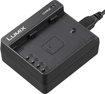 Panasonic Authentic LUMIX Battery Charger for Panasonic Original LUMIX DMW-BLF19, Black (DMW-BTC13)