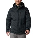 Columbia Men's Whirlibird IV Interchange Jacket, Black Melange, 1X Big