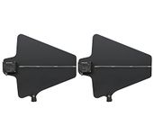 JXRYWF A Pair UHF Active Antenna Paddles with Gain Switch for SHURE Antenna Power Distribution System Wireless Microphone