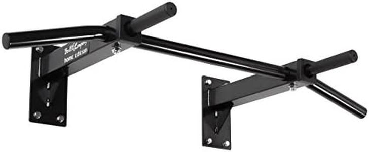 Bad Company Klimmzugstange Wandmontage bis 350 kg belastbar - Klimmzug Stange Wand inkl. Anleitung und Befestigungsmaterial - Für Fitness Zuhause oder Gym - BCA-45