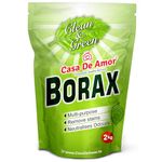 Casa De Amor Essential Borax Powder, 100% Pure for Whitening & Cleaning and Slime (2 Kg)