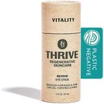 Thrive Revive Eye Balm Stick - Under Eye Brightener - Reduces Puffy Eye Bags - Vegan, Made in USA, 0.5 Oz