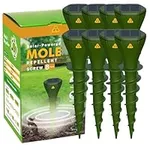 Solar Powered Mole Repellent Stakes