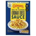 Colman's Cheddar Cheese Sauce Mix full of flavour for a delicious cheese sauce 40 g