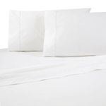 Martex Supima Cotton 700 Thread Count Sheet Set, Queen, Bright White