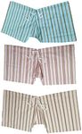 Generic Unisex Adult Cotton Trunks (Pack of 1) (Nekar-Patte_1Blue_1Pink_1Brown_XL)