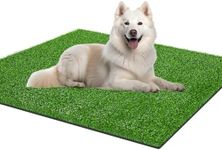 LOOBANI 51in x 26in Grass Pad for Dogs Potty Training Strong Absorbency Artificial Grass Pee Pad for Dogs Turf Fake Grass Potty Easy to Clean Indoor Outdoor