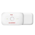 4G WiFi Hotspot Device | Portable Data Card Dongle | Compatible with Airtel 4G SIM Network | 2100mAh Long Battery Life | High-Speed Internet Sharing