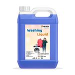 LIDBOX Liquid Detergent 5 Liter | Laundry Liquid For Fabric Care | Suitable For Top-Load And Front Load Machine And Hand Wash | Concentrated Laundry Detergent (blue)