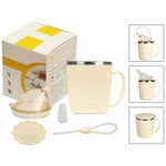 KIKIGOAL Convalescent Feeding Cup, Drinking Cup with Straw for Disabled Patient Maternity Drink Water Porridge Soup, Drinking Aids