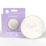 Kokoso Baby Natural Sponge – Super Soft Natural Baby Bath Sponge, Perfect as a Newborn Sponge and Baby Face Sponge