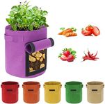 Ohiyoo Potato Grow Bags 7 Gallon, 6