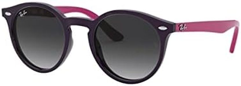 Ray-Ban Junior Unisex-Kid's 9064S Sunglasses, Negro, 44