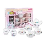 Porcelain Tea Set for Girls - Pink 