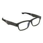 Bluetooth Sunglasses, V5.0 Open Ear Smart Glasses Listen Musics & Calls, Noise Cancelling Sports Audio Glasses with Blue Light Filter & Polarized Lenses, One Key Touch Control