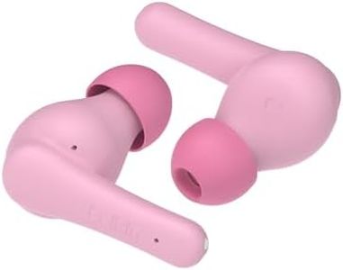 Belkin SoundForm Nano 2 Écouteurs Bluetooth pour Enfants (Micro intégré, autonomie de 28 h, Volume limité à 85 DB, Indice d'étanchéité IPX5, pour iPhone, iPad, Galaxy, etc.) - Rose