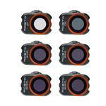 RCGEEK ND Filters Set for DJI Mavic Mini 4K / Mini 2 / Mini SE/Mini Accessories, 6Pcs Gimbal Camera Len Filters for DJI Mini 2/Mini SE/Mini (ND4/PL, ND8/PL, ND16/PL, ND32/PL, CPL, UV)