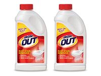 IRON OUT IO30N Rust Stain Remover Powder, 1 lb 12 oz Bottle, 2 Count