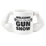 BigMouth Inc Gun Show Coffee Mug, H
