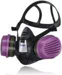Dräger X-plore 3500 Respirator Mask Multi-Gas/P100 Combination Cartridge (OV/AG/HF/FM/CD/AM/MA/HS/P100) NIOSH-certified Half-Mask for Painting, Chemicals, Construction