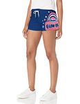 Southpole Women's Tootsie Knit Shorts, Royal Gel, Medium