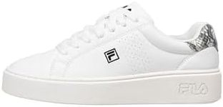 Fila Women's Crosscourt Altezza A wmn Sneaker, White Black 01, 7 UK