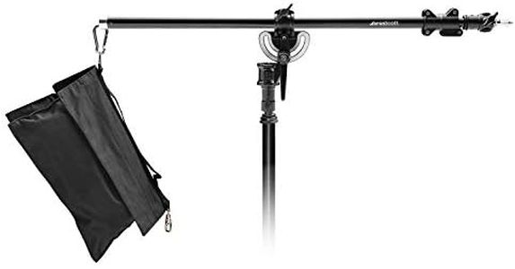 Westcott Mini Boom Arm with Rotatable arm - Includes Sandbag for Studio Photography, Video, and Microphones