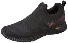 Campus Men's S-Cross PRO Full BLK Walking Shoes - 10UK/India CG-110B