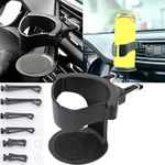 AISEN Car Cup Holder, Air Vent Cup Holder Adjustable, Sturdy and Light Car Cup Holder for Bottle Beverage Can Thermos Cup Coffee Cup (1Pcs)