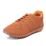 Unistar Men's Tan Jogging, Walking & Running Shoe - 8