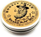 Honest Amish Extra Grit Beard Wax - All Natural and Organic - Hair Paste and Hair Control Wax