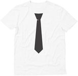 TeeStars - Printed Black Tie Tuxedo