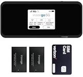 EVDO-LINK Bundle for Inseego 5G MiFi® M2100 Hotspot | Global 5G Mobile Portable WiFi with Case and Extra Battery for All Day Battery Compatible with Verizon